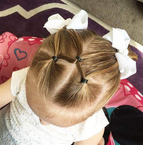 CÉLLOT hair bows showcasing different styles and colours