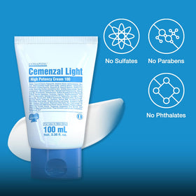 Cemenzal Light Moisturiser 5000ppm Centella Asiatica lifestyle scene