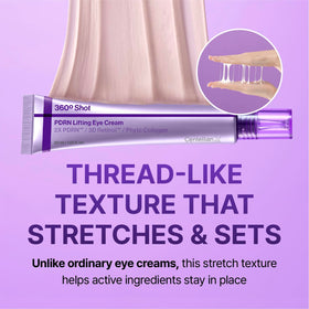 CENTELLIAN 24 360º Shot PDRN Eye Cream in bathroom setting
