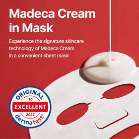 CENTELLIAN 24 Madeca Derma Mask in use