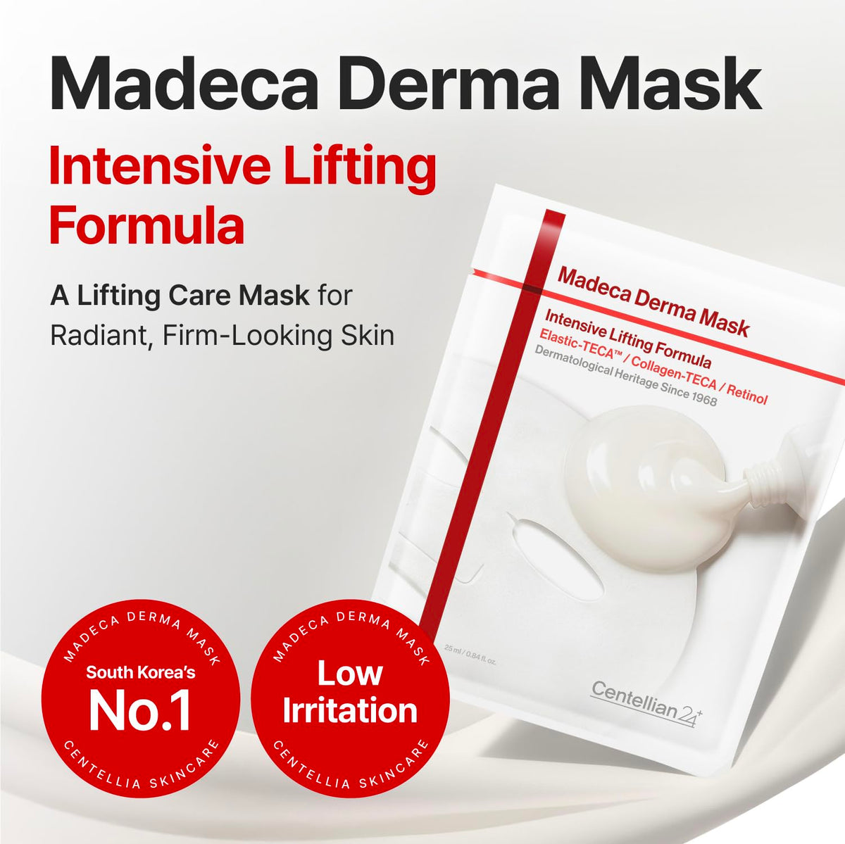 CENTELLIAN 24 Madeca Derma Mask sheet close-up