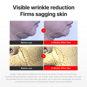 CENTELLIAN 24 Time Reverse Signature Edition lifting mask on face