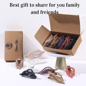 CENTSTAR Flat Hair Clips displayed on a stylish background