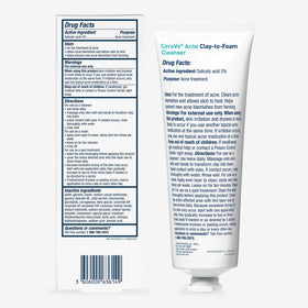 CeraVe Acne Cleanser in bathroom setting