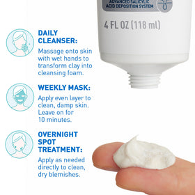 CeraVe Acne Cleanser with ingredients list