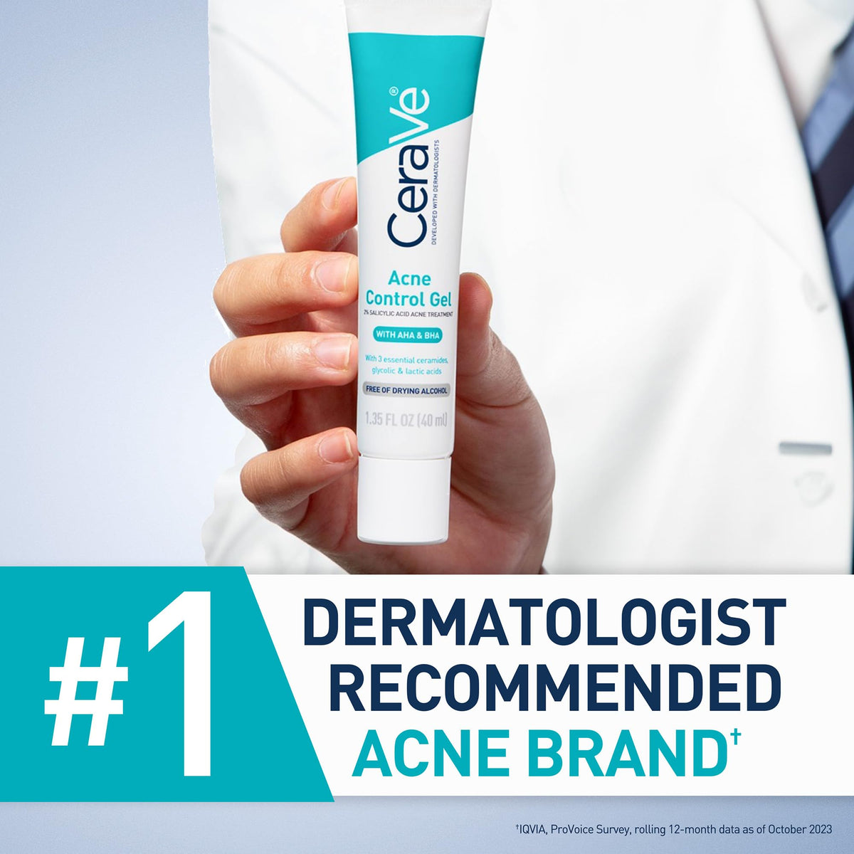 CeraVe Acne Control Gel 1.35oz with packaging