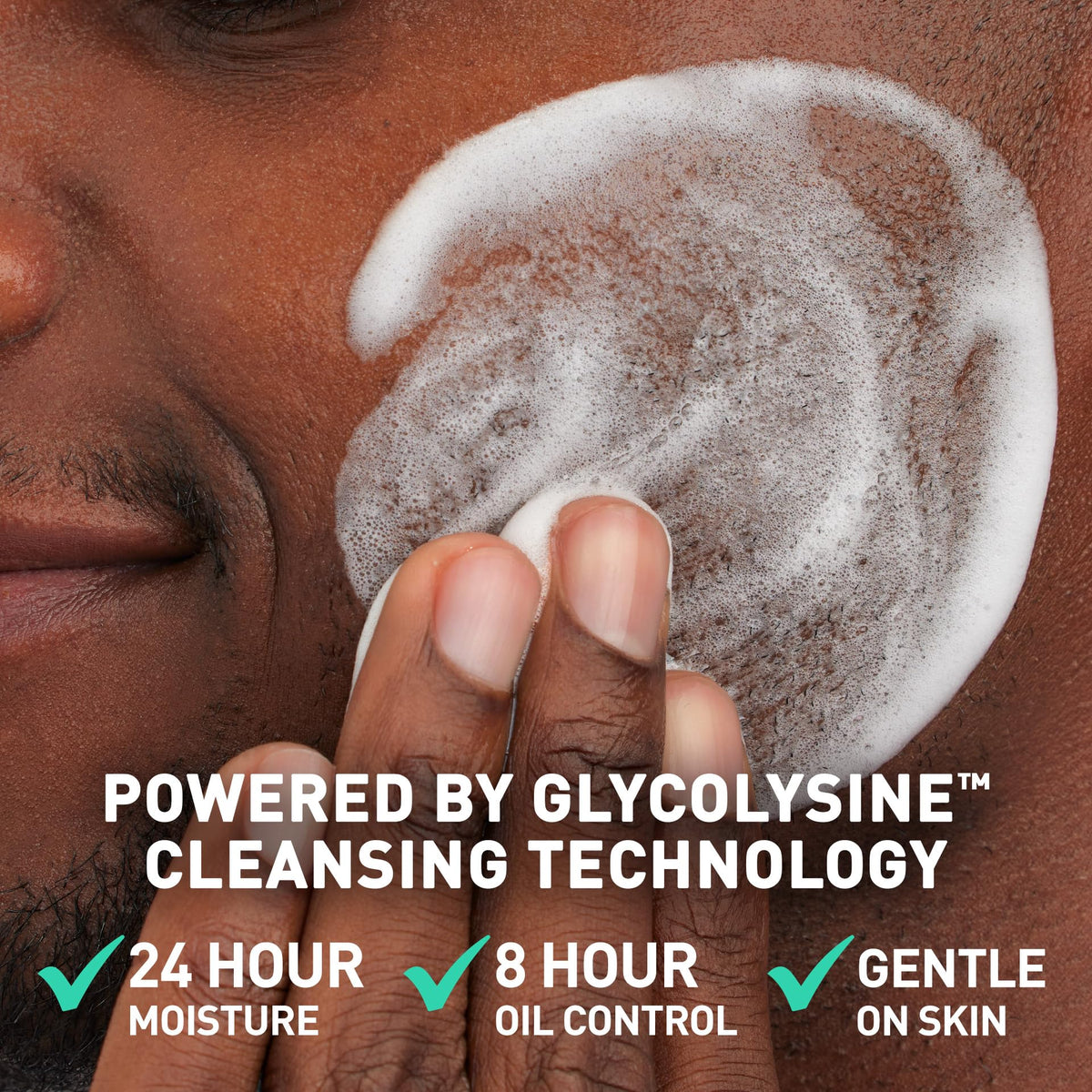 CeraVe Air Foam Face Wash 8oz back view with ingredients