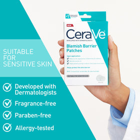 CeraVe Blemish Patches with highlighted ingredients