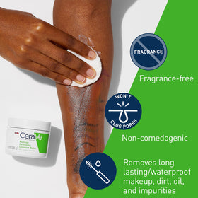 CeraVe Cleansing Balm opened with product visible