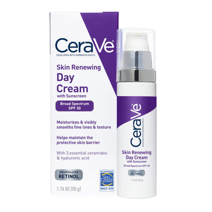 CeraVe Day Cream Anti-Aging Retinol Moisturiser front view
