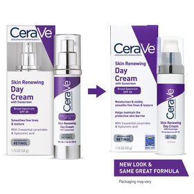 CeraVe Day Cream Anti-Aging Retinol Moisturiser side view