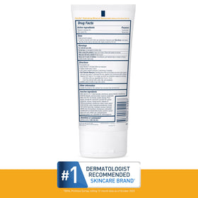 CeraVe Hydrating Mineral Sunscreen SPF 30 5oz with ingredients list