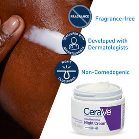 CeraVe Night Cream 1.7oz texture close-up