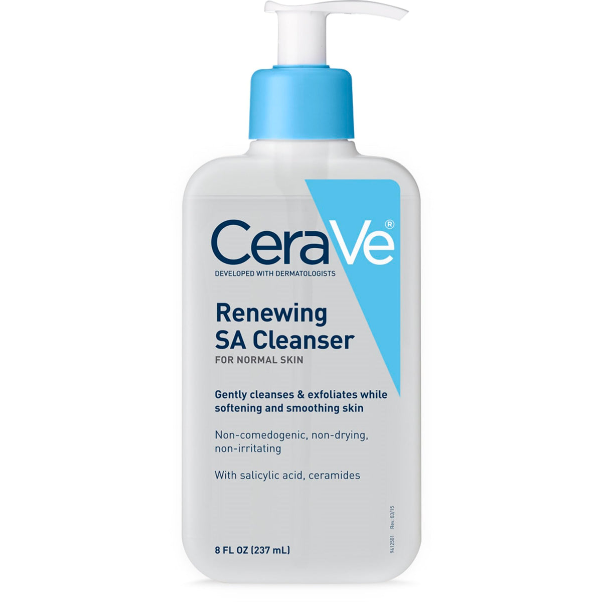 CeraVe Renewing Salicylic Acid Cleanser 8oz front view
