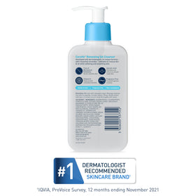 CeraVe Renewing Salicylic Acid Cleanser 8oz texture close-up