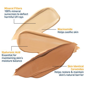 CeraVe Tinted Sunscreen SPF 30 Deep Shade application on skin
