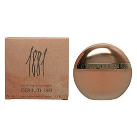 Cerruti 1881 Eau de Toilette Spray 3.3 Oz with floral background