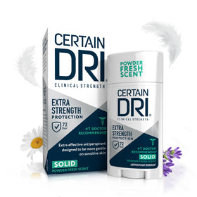 Certain Dri Extra Strength Antiperspirant front view
