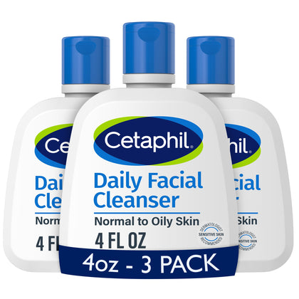 Cetaphil Daily Facial Cleanser 4 fl oz front view