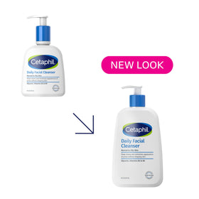Cetaphil Daily Facial Cleanser 8 fl oz back view