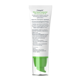 Cetaphil Daily Facial Moisturizer SPF 50+ lifestyle scene with model