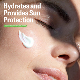 Cetaphil Daily Facial Moisturizer SPF 50+ pump top close-up