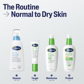 Cetaphil Gentle Foaming Cleanser with natural ingredients
