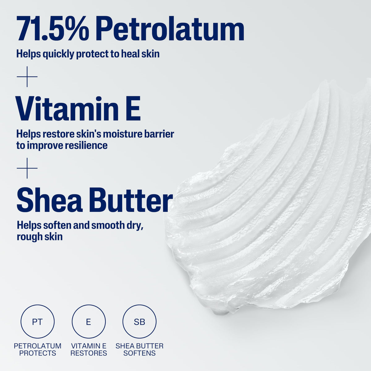 Cetaphil Healing Ointment on dry hands