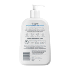 Cetaphil Hydrating Foaming Cream Cleanser 16 fl oz with aloe vera and glycerin