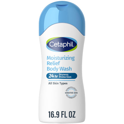 Cetaphil Moisturizing Body Wash front view 16.9 fl oz