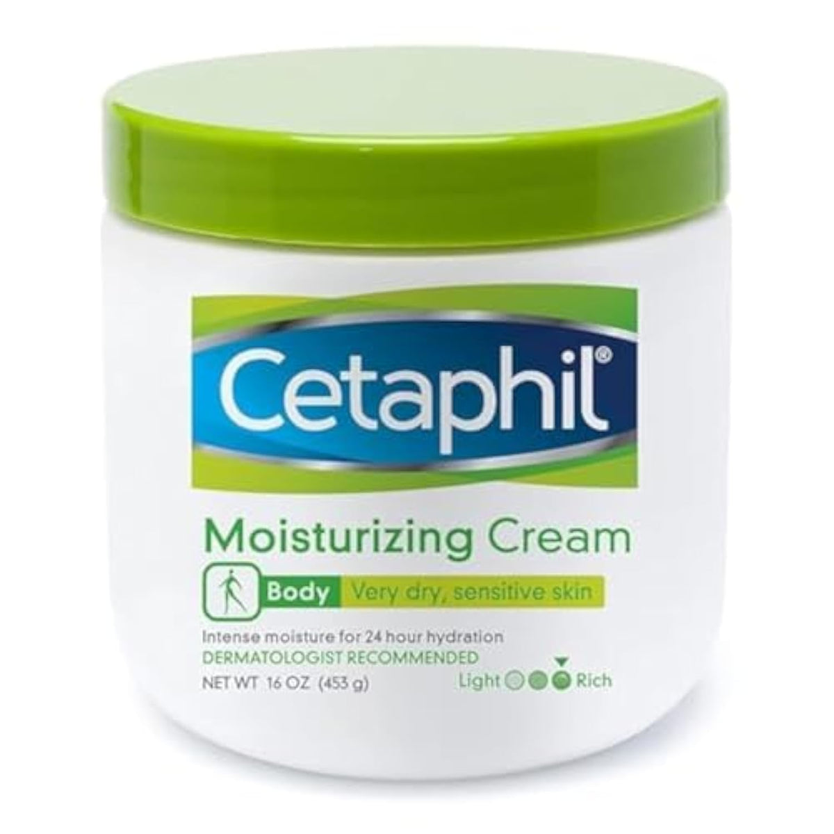 Cetaphil Moisturizing Cream 16 Ounce front view showing packaging