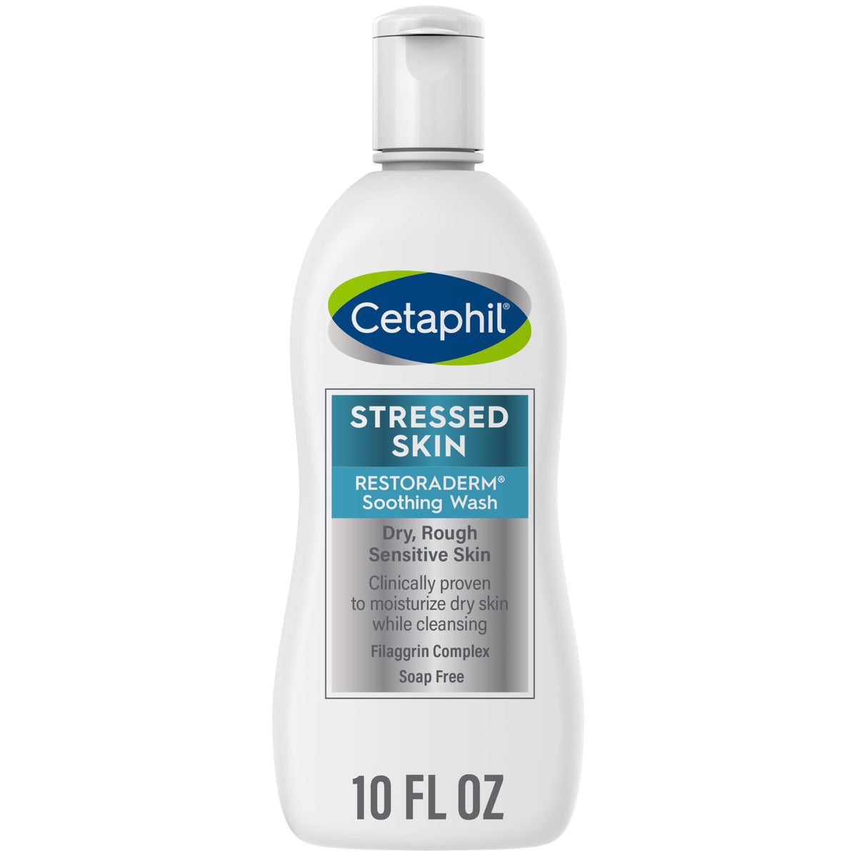 Cetaphil Restoraderm Eczema Body Wash 10 fl oz front view