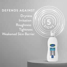 Cetaphil Restoraderm Eczema Body Wash creamy texture close-up
