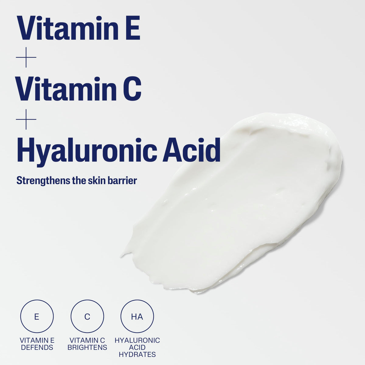 Cetaphil Rich Hydrating Night Face Cream being applied to skin