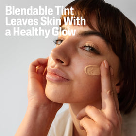 Cetaphil Tinted Facial Moisturizer SPF 50 back view with ingredient list