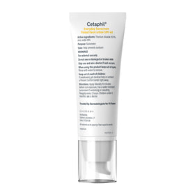 Cetaphil Tinted Mineral Face Sunscreen SPF 40 with makeup products