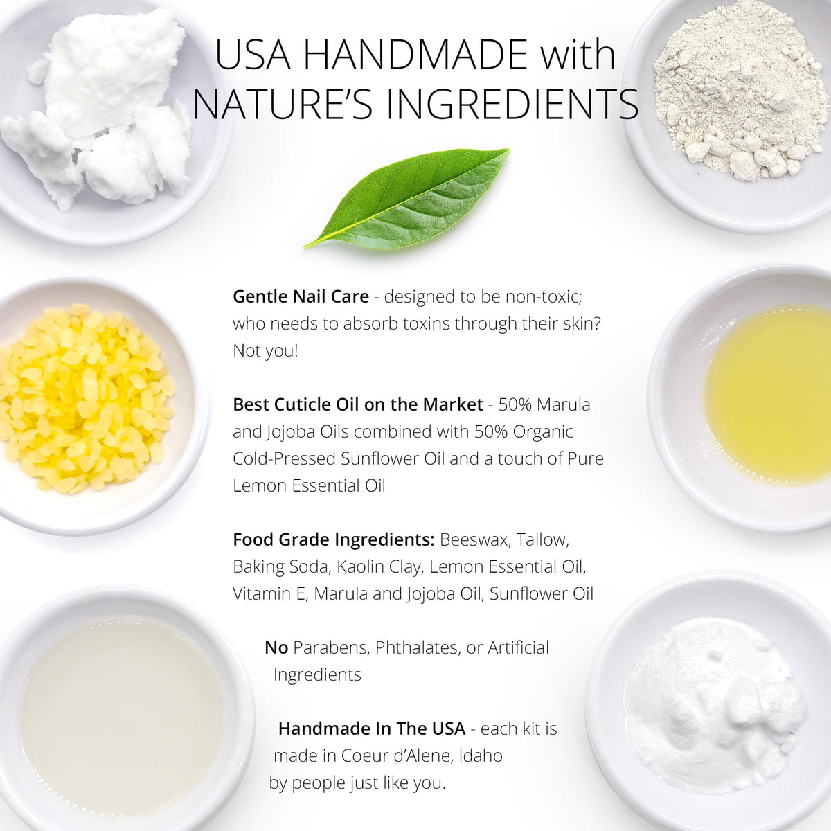 Chamois cloth and buffing paste from Just Like Jane Natural Nail Kit