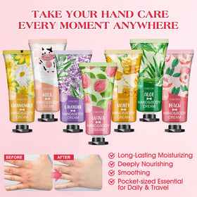 Chamomile hand cream in VISCOO gift set