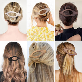 CHANDAT Flat Hair Clips in various colours displayed