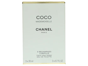 CHANEL Coco Mademoiselle Twist & Spray Eau De Toilette Refill 20ml bottle side view
