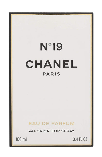 CHANEL No. 19 Eau De Parfum Spray 3.4 Ounce front view