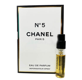 CHANEL No 5 Eau De Parfum 1.5 Ml sample vial with packaging