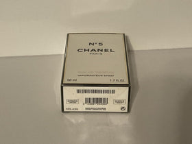 CHANEL No. 5 Eau de Parfum 1.7 oz packaging side view