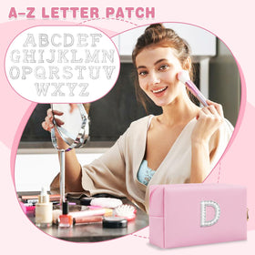 ChaoGreat makeup bag styled with accessories on a vanity