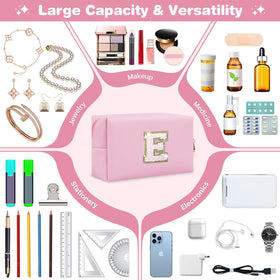 ChaoGreat pink glitter makeup bag packaged for gift presentation
