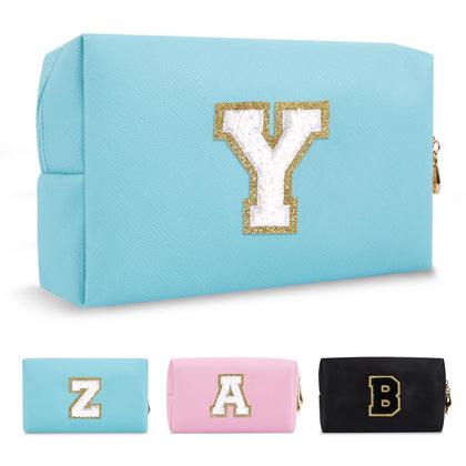 ChaoGreat Small Personalised Initial Makeup Bag Letter Y front view
