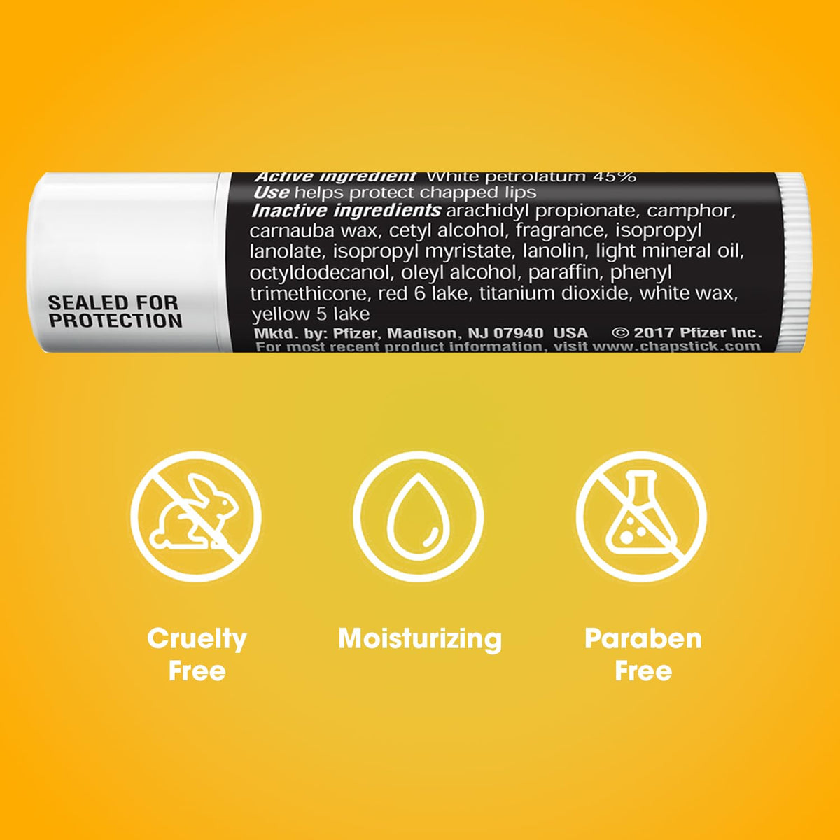 ChapStick Classic Original Lip Balm display