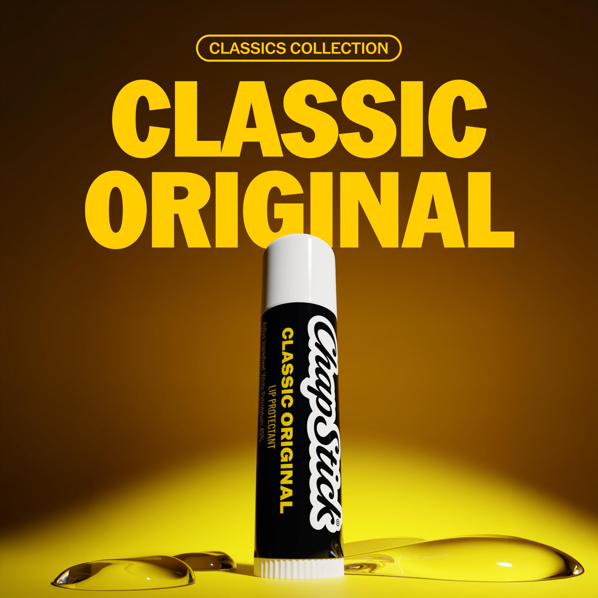 ChapStick Classic Original Lip Protectant stick close-up