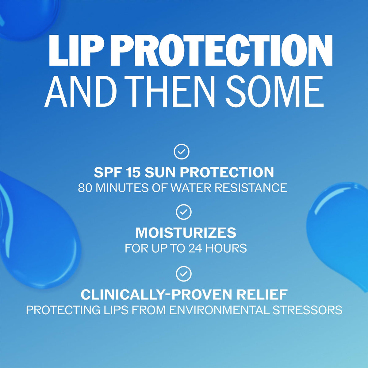 ChapStick Moisture + SPF 15 lip balm with aloe vera and vitamin E