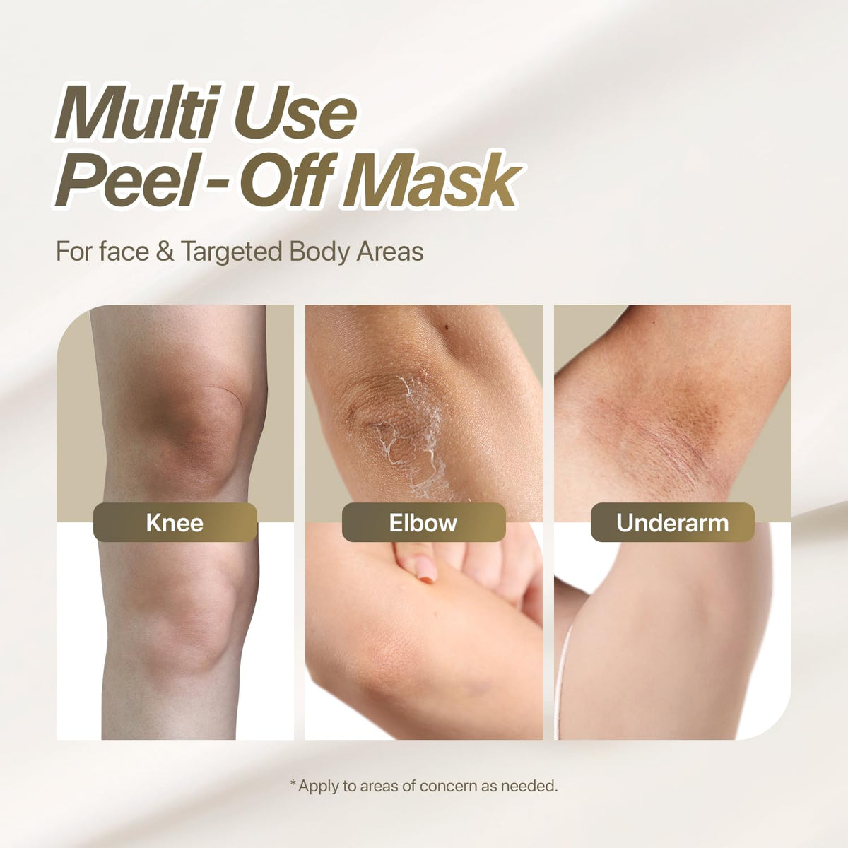 CHARDE Peel Off Cream Mask lifestyle scene with user